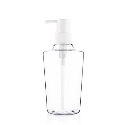 Sustainable Unique Shape 400ML Shampoo Pump Dispenser Bottles