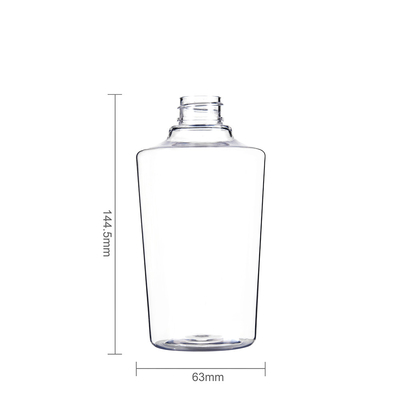 Sustainable Unique Shape 400ML Shampoo Pump Dispenser Bottles
