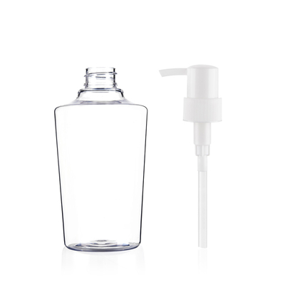 Sustainable Unique Shape 400ML Shampoo Pump Dispenser Bottles