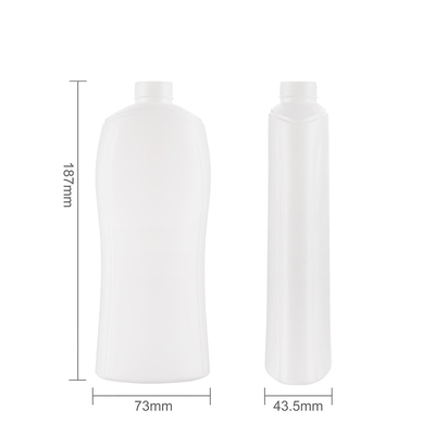 350ml Special Shape Shampoo Bottle With Flip Cap Top Packaging