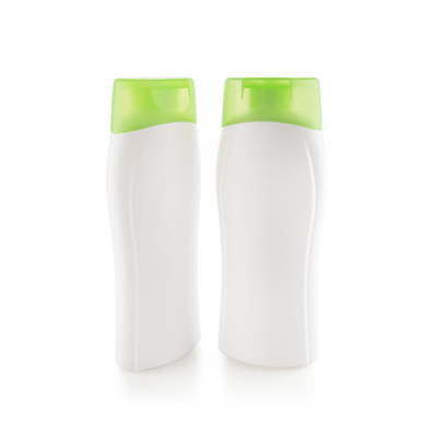 350ml Special Shape Shampoo Bottle With Flip Cap Top Packaging